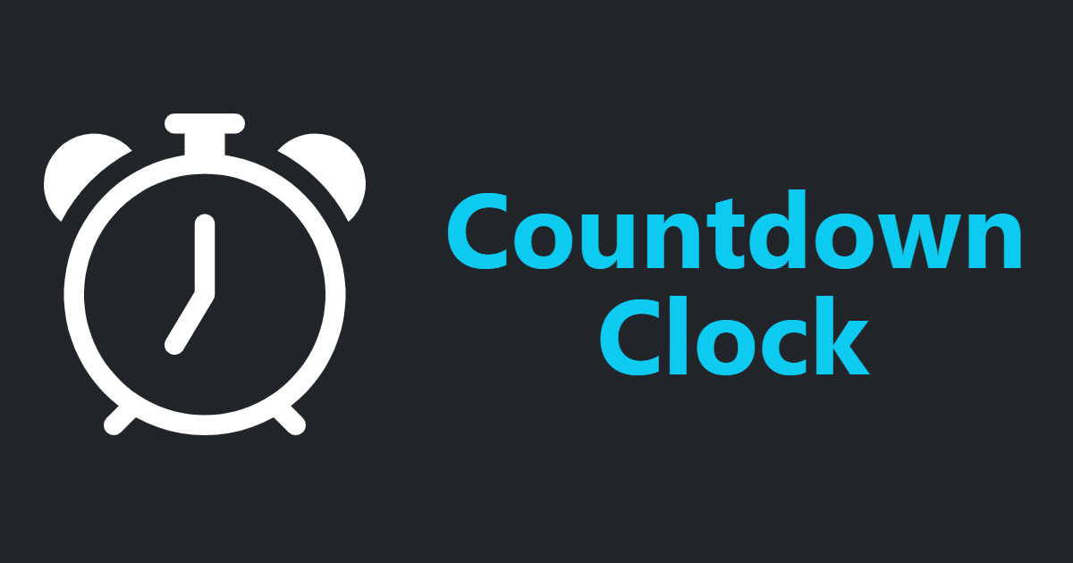 Countdown Clock